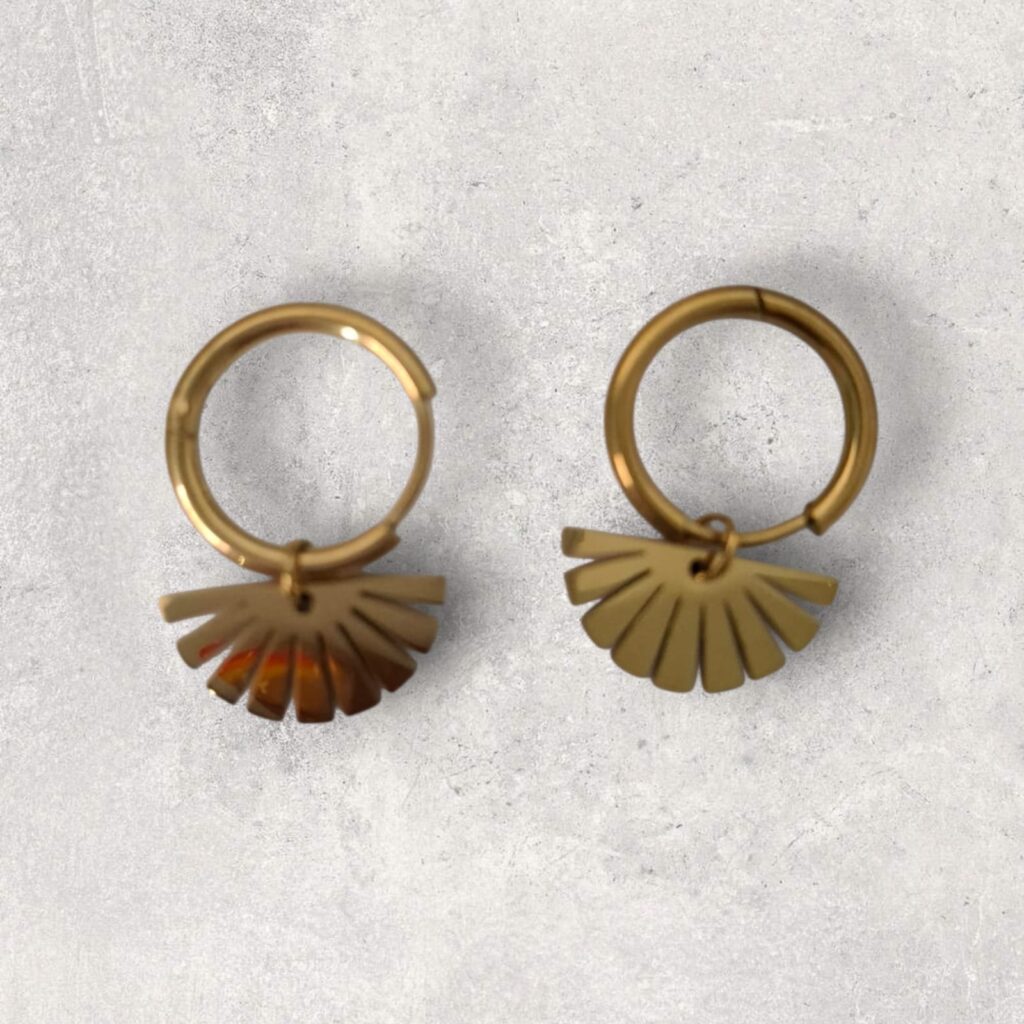 Fan huggies 18K Gold plated